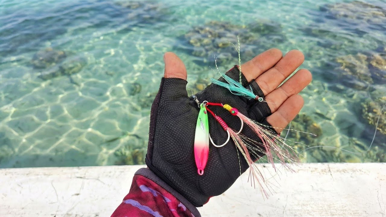 GAK BERHENTI STRIKE !!! SABIKI JIGGING IKAN BESAR ARAU KECIL SIKAT SAJA