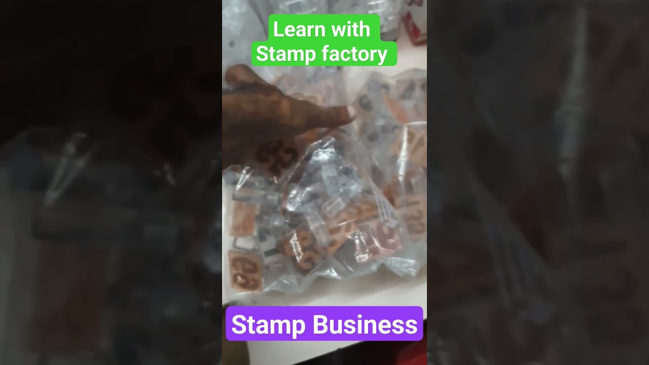 Learn how to start Stamp Business by Stamp Factory #learn #stamps #shorts
