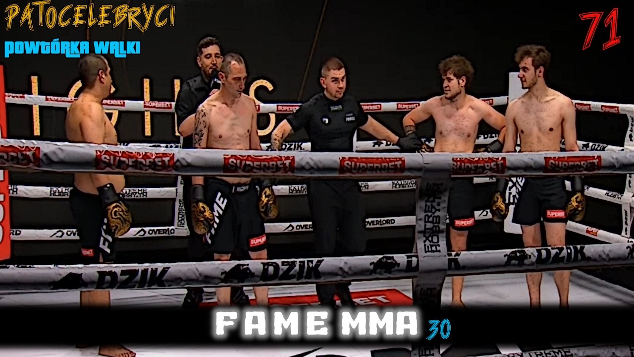 FAME MMA 30:ICONS SUPERFIGHTS Cygan/Miras vs Jusowscy