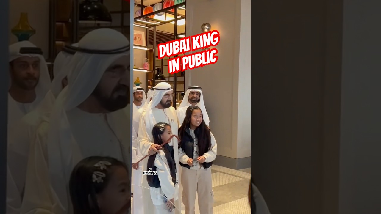 Dubai highness in public #dubai #sheikhrasheed #dubaiking #uae #highness #abdulvlogs #makdoom