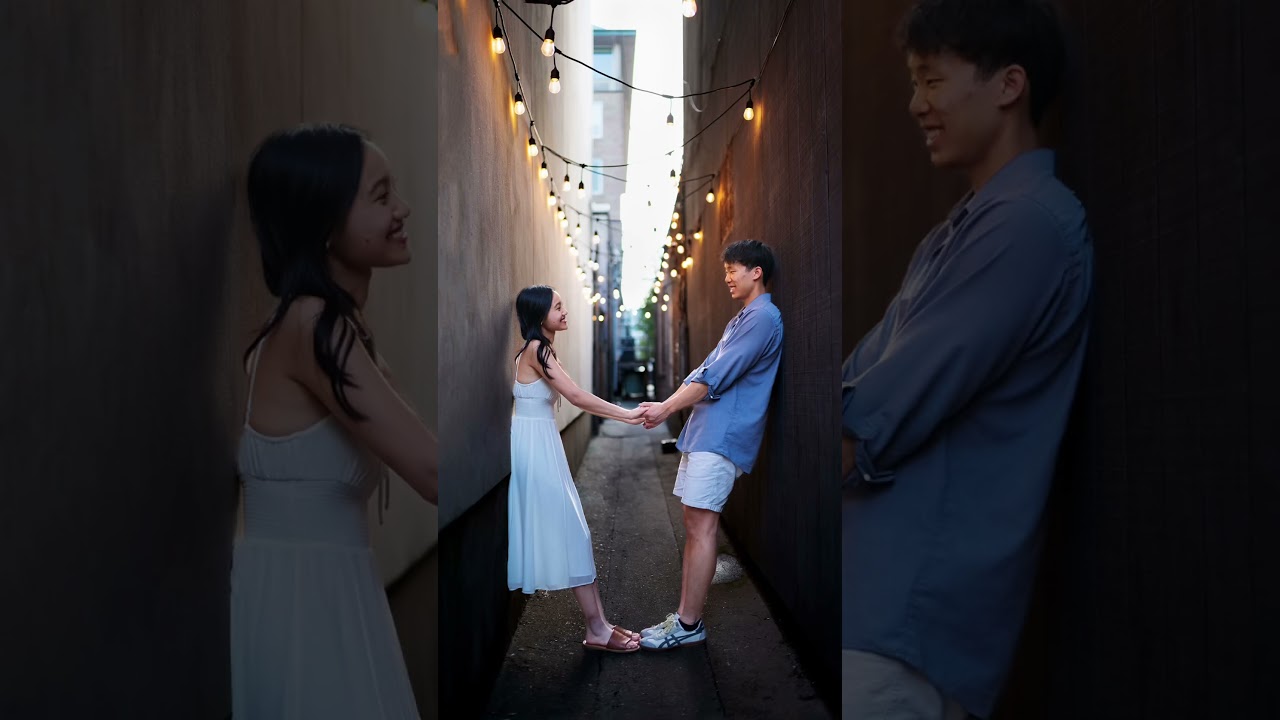 Engagement portraits of Texas couple in Princeton-captured the very next day after she said "yes"!