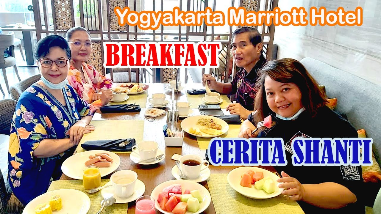 ALL YOU CAN EAT Breakfast Buffet Marriott Hotel Yogyakarta