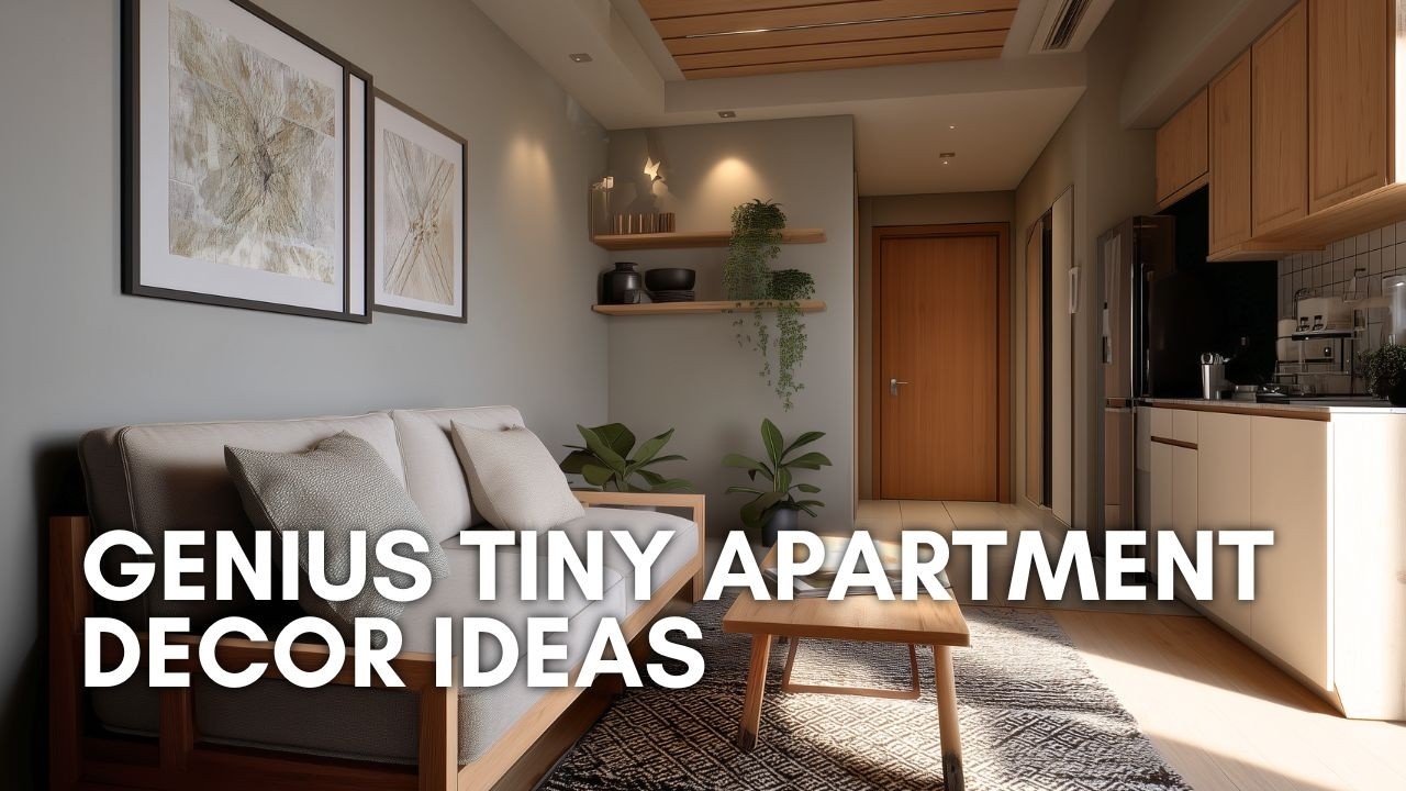 Genius Tiny Apartment Decor Ideas for a Cozy, Modern Small Home
