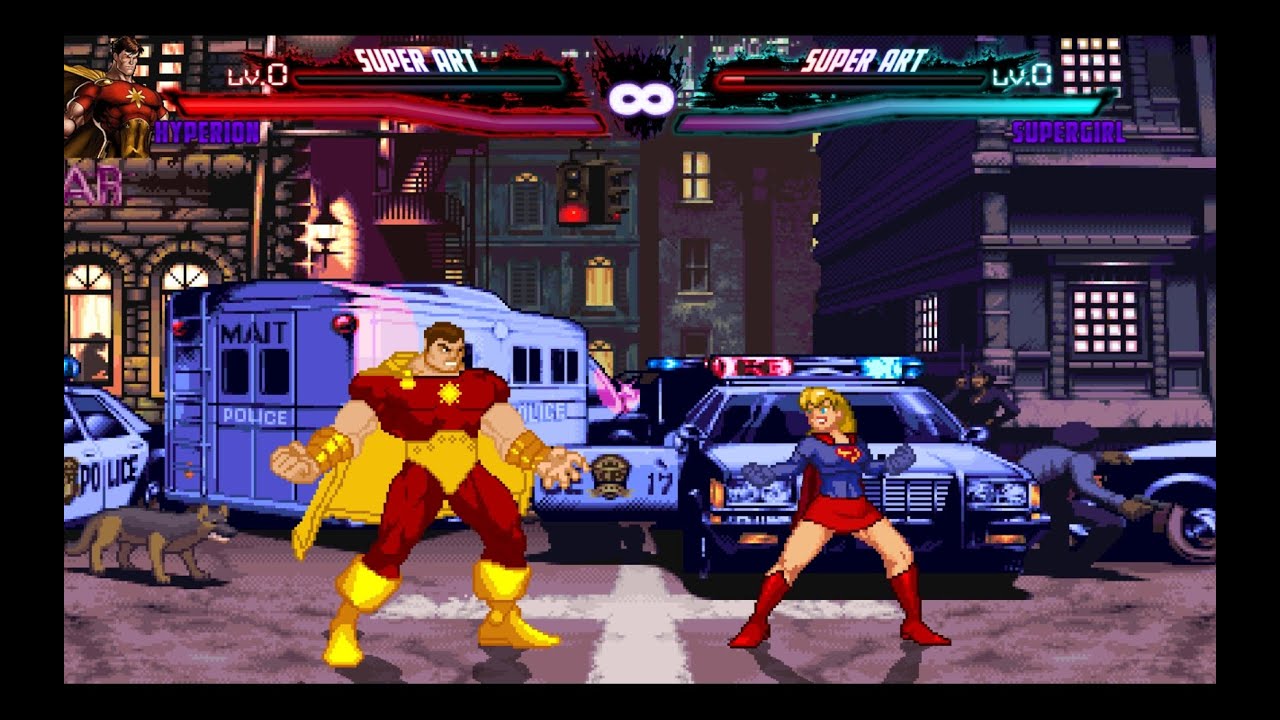 Supergirl vs Hyperion | Marvel vs DC | Mugen