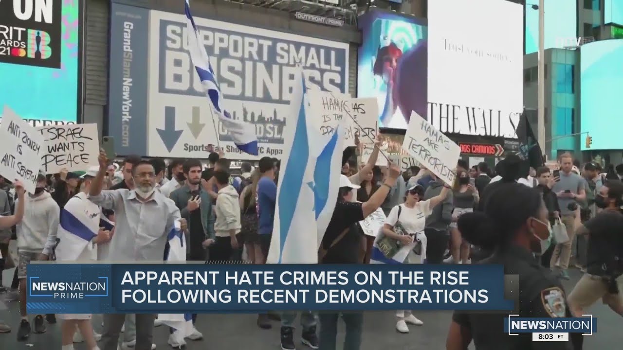 26 arrested after chaos erupts in Times Square as pro-Israel, pro-Palestine protesters clash