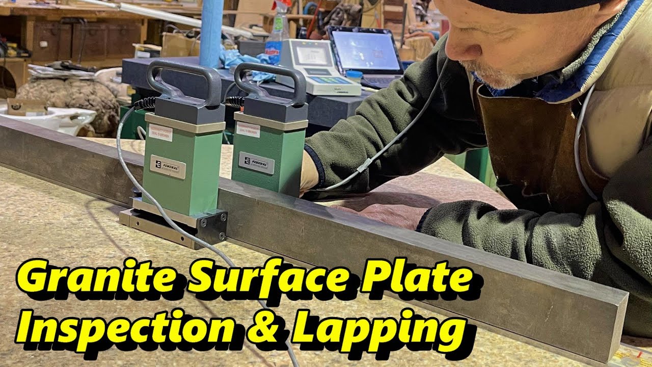 Inspecting & Lapping a Granite Surface Plate
