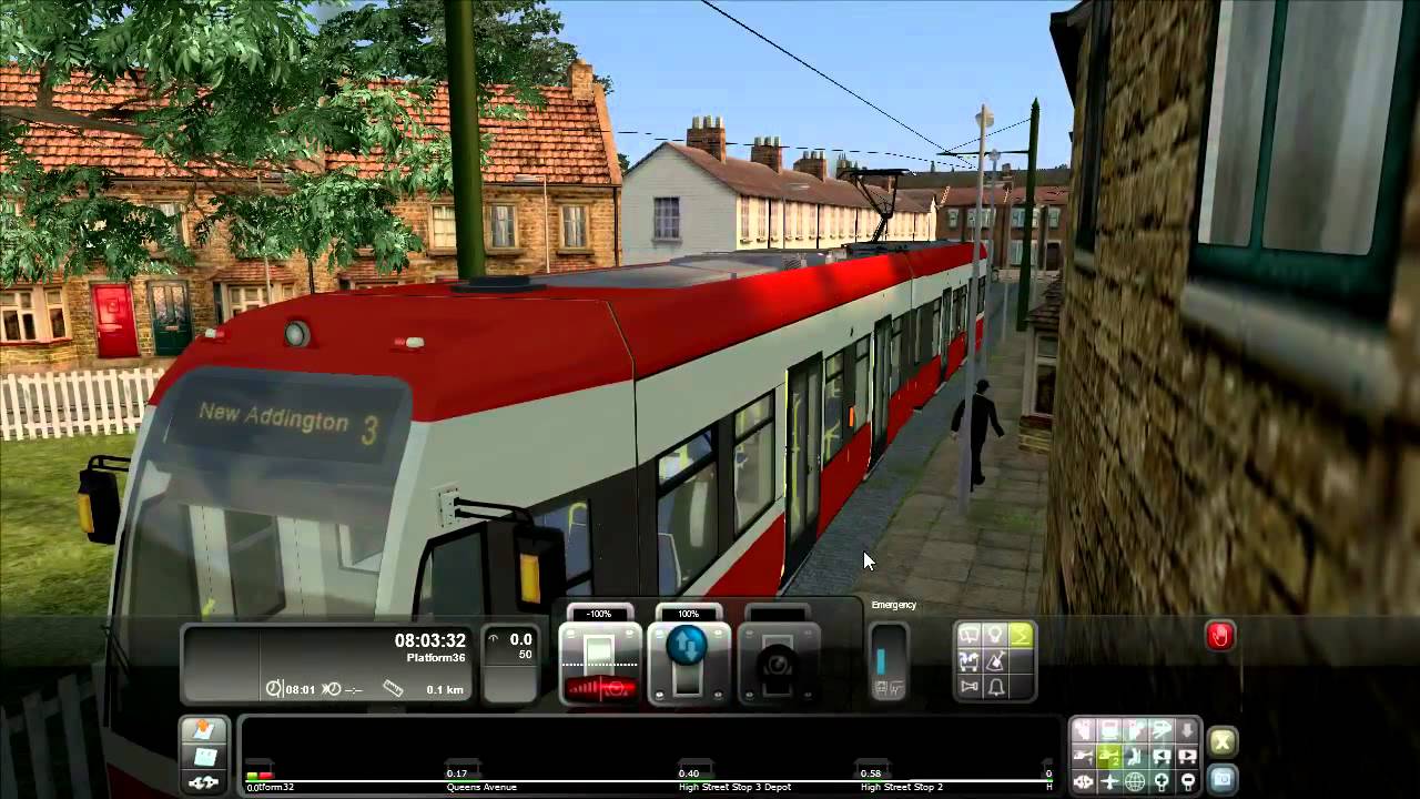 RailWorks 3 Train Simulator 2012 Nice Tram Good Route Tram 2546 Croydon Tramlink