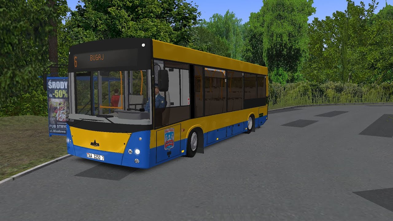 OMSI 2 Starachowice 4.0 MAZ 226 Linia 6 *Białoruski podmiejski w&oacute;z*