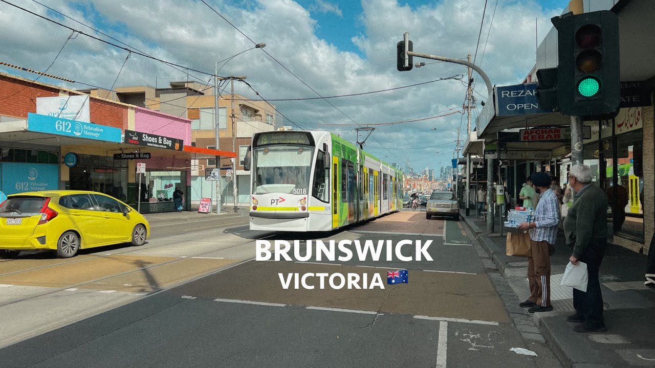 4K Melbourne Australia Walk - Sydney Road in Brunswick | Coolest Streets in the World | DJI Osmo 3