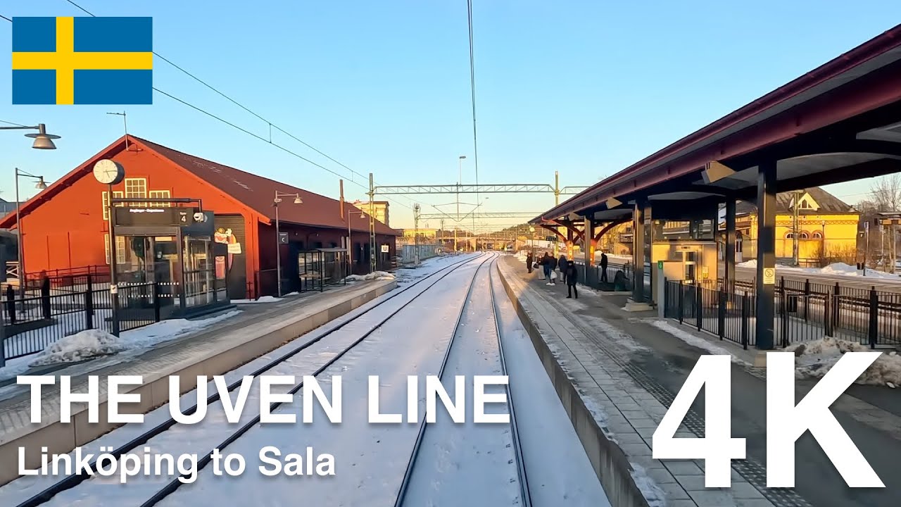4K CABVIEW: The UVEN Line (Link&ouml;ping to Sala)