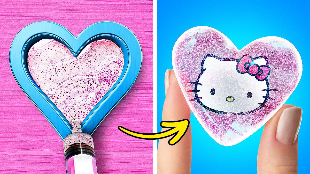 CRIAÇÕES FÁCEIS COM RESINA EPÓXI 💖 IDEIAS PARA INICIANTES