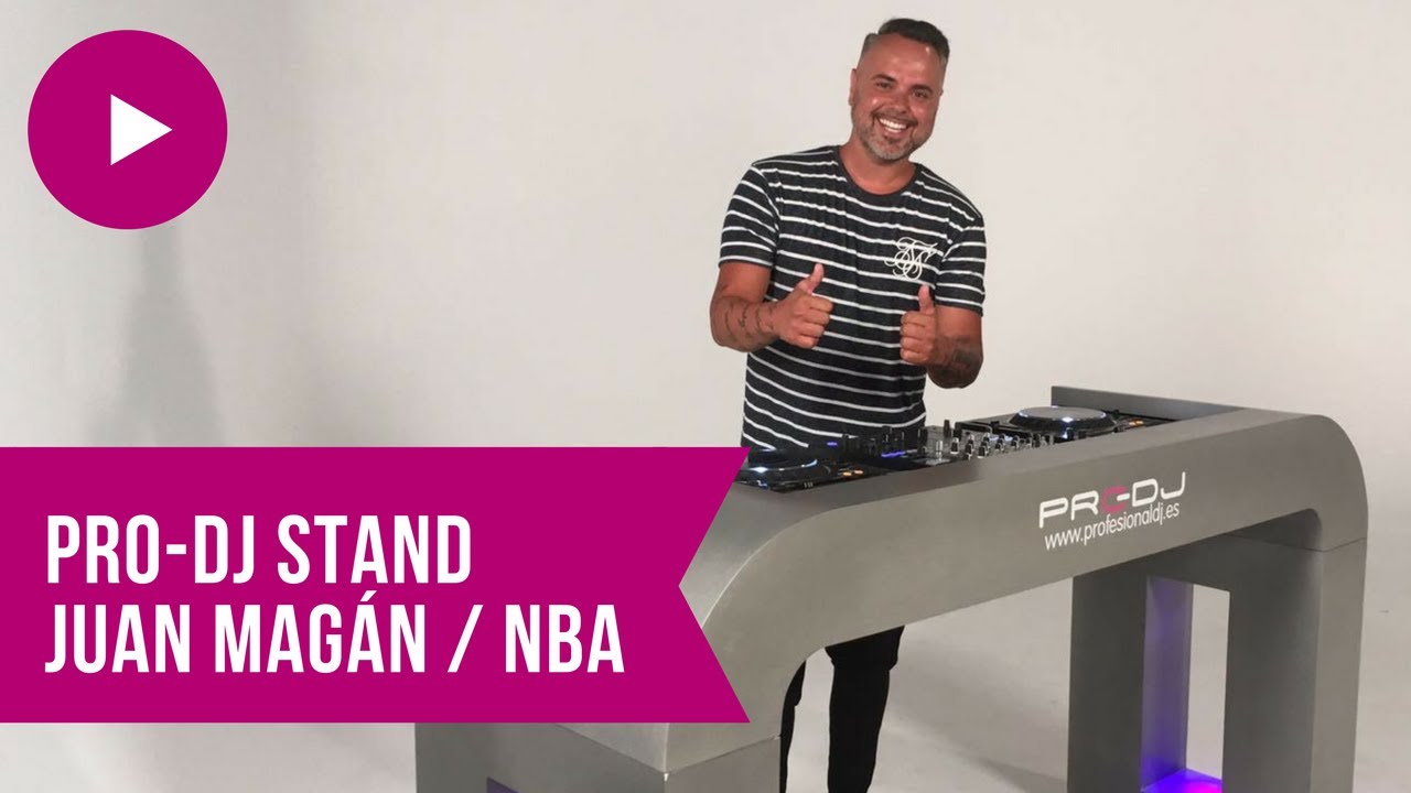 Cabina PRO DJ STAND DELUXE | Partido NBA con Juan Magán