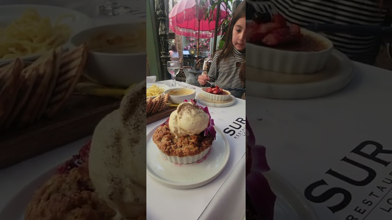 We went to Sur Restaurant in West Hollywood. #food #surrestaurant #dadsanddaughters