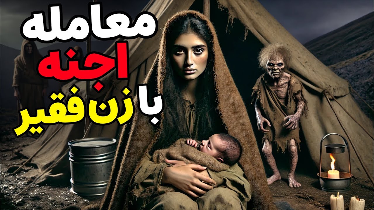 داستان ترسناک:معامله اجنه با زن زیبای فقیره چادرنشین