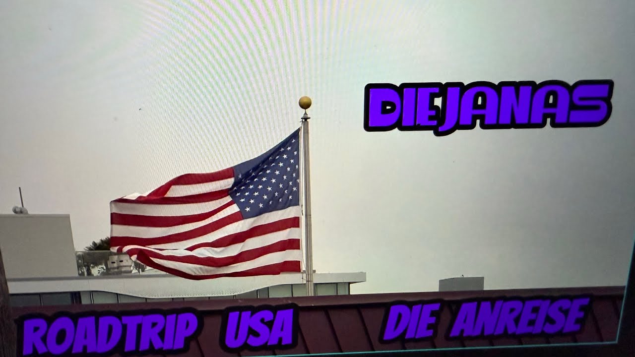 Roadtrip USA Teil 1 Die Anreise #DieJanas #FamilyVlog #FamilienVlog #Kalifornien