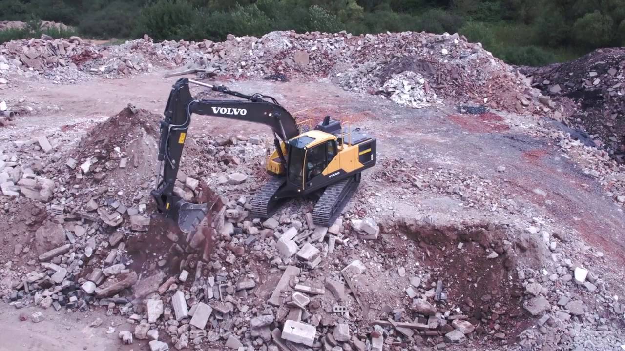 [굴삭기]Volvo EC220E - 유압식 설계