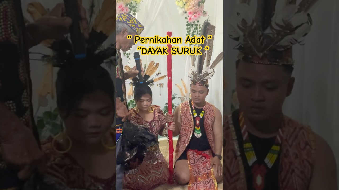 PERNIKAHAN ADAT DAYAK SURUK 