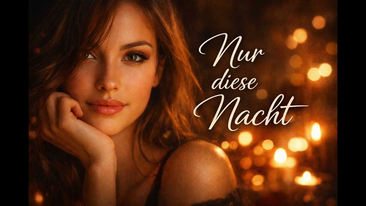 ✨ Nur diese Nacht ✨🎶 Ein gefühlvoller Song über Liebe 💖 Sehnsucht 💌 und Nähe 🤗