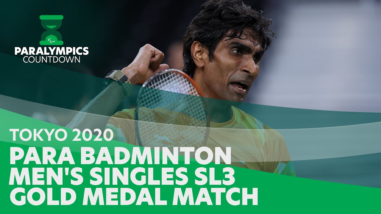 #ParalympicsCountdown⏳| Tokyo 2020: Para Badminton - Men's Singles Sl3 - Gold Medal Match
