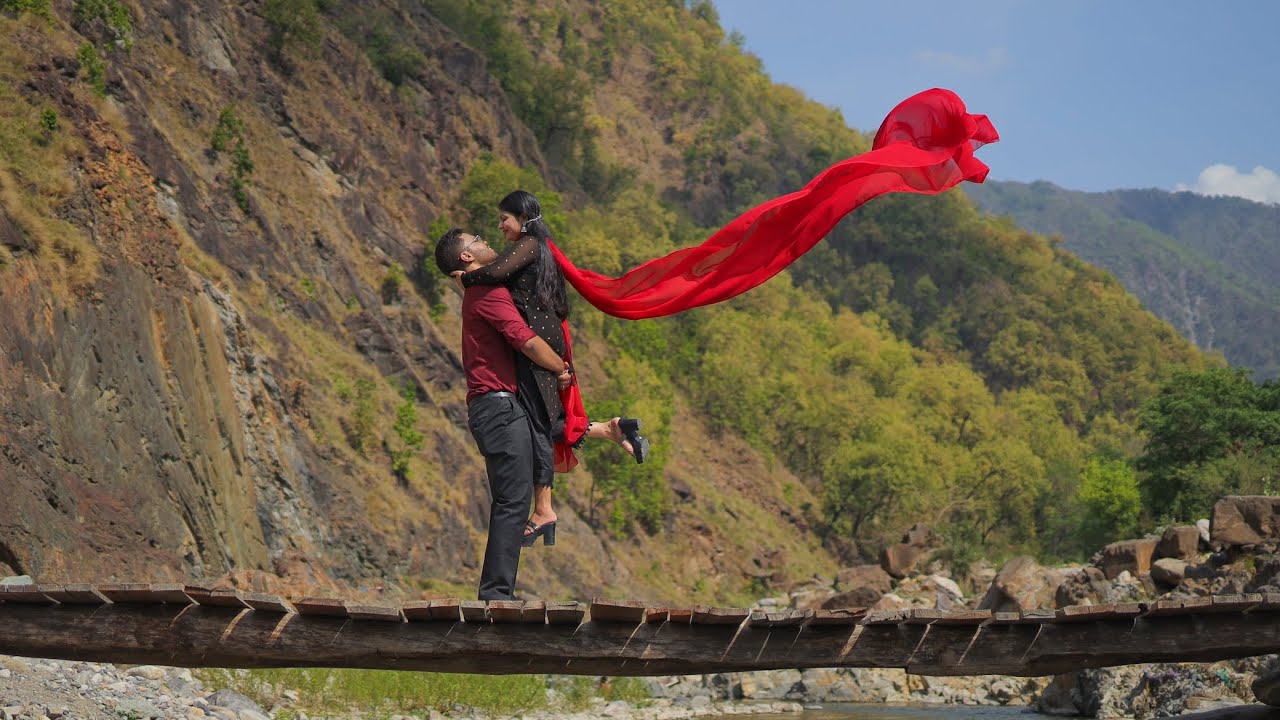 Best Pre Wedding Photoshoot In Rishikesh Dehradun | Anjali ❤️ Abhijeet | 2023