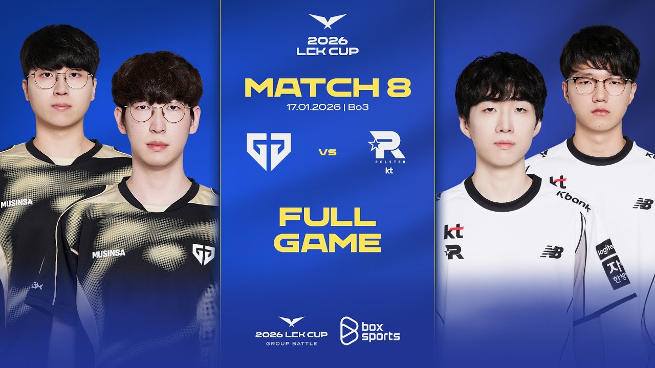GEN vs KT | Full Game 1, 2 | Match 8 | LCK CUP 2026