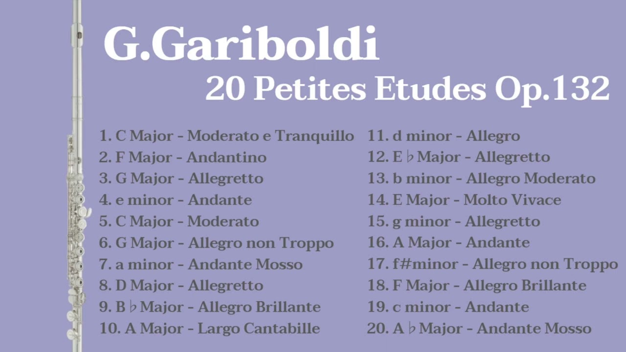 G.Gariboldi Flute Etudes op.132
