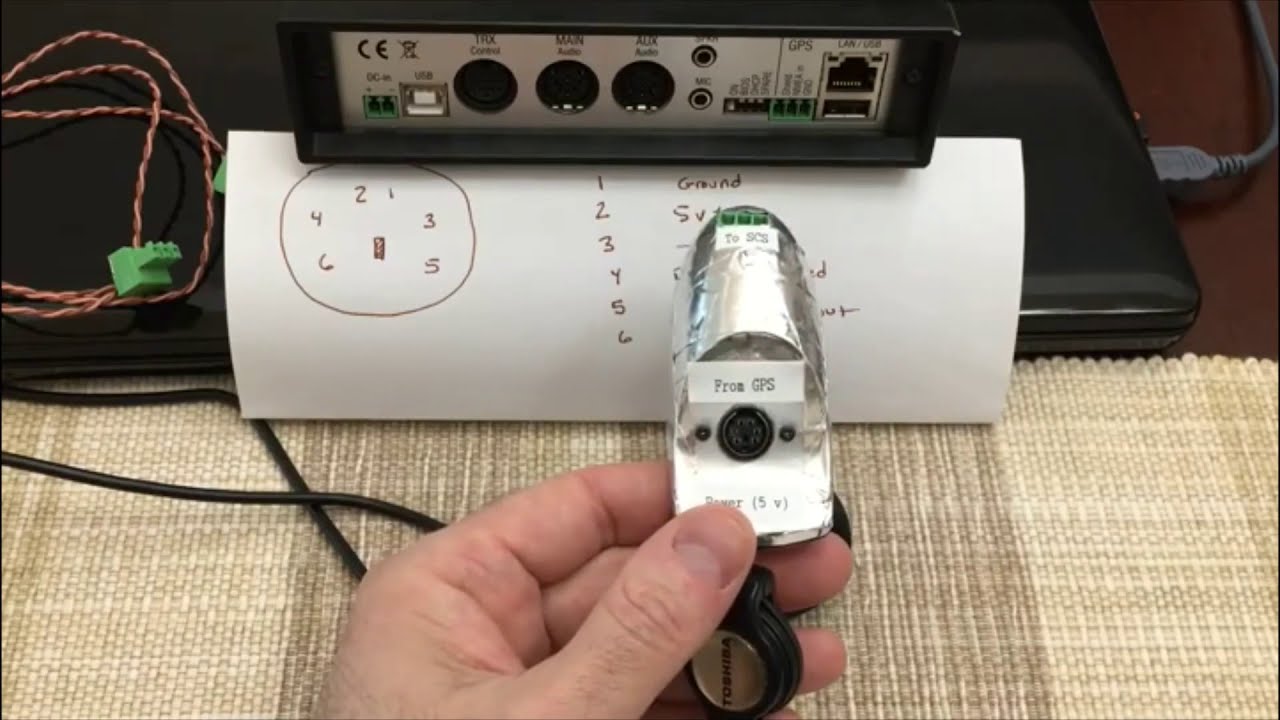 Add a GPS to a SCS DR 7800 Pactor Modem Detailed Explanation