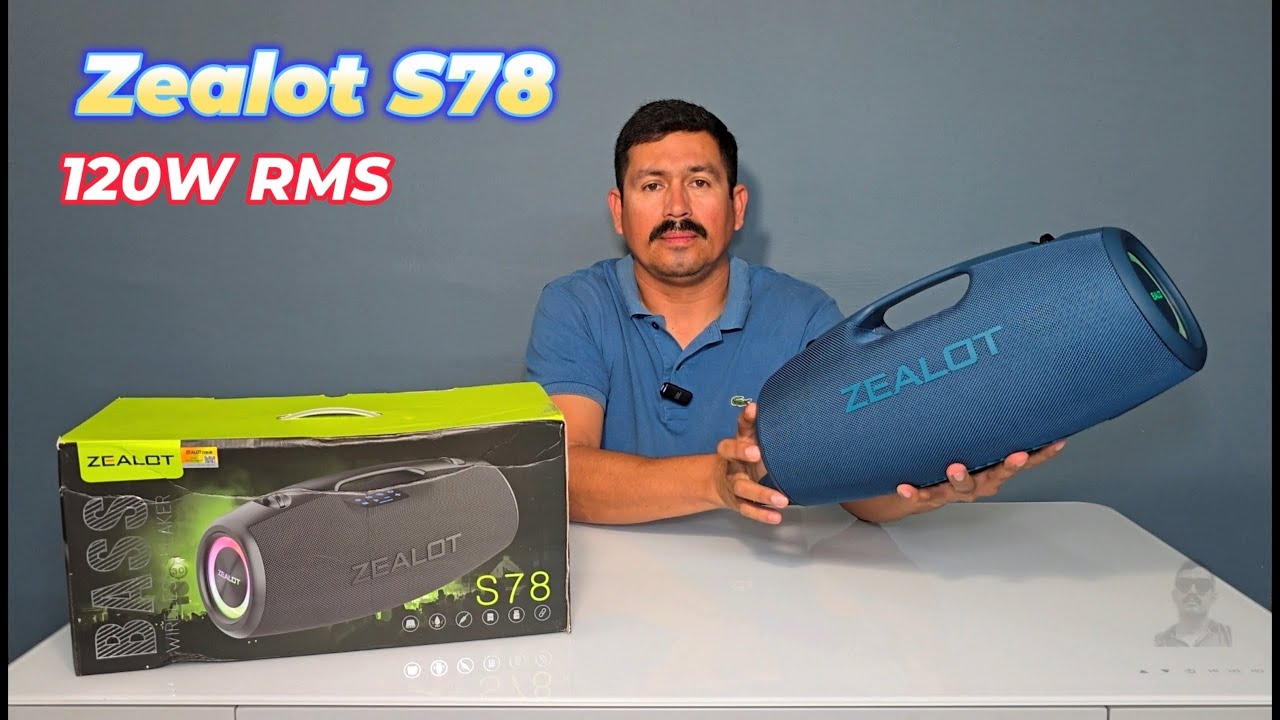 ¿Este altavoz barato suena increíble? Zealot S78💪