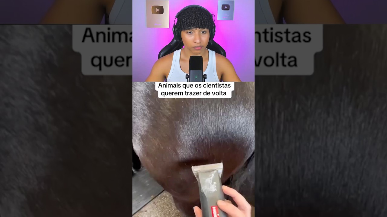 Animais que o cientistas querem trazer de volta #ryansameul￼