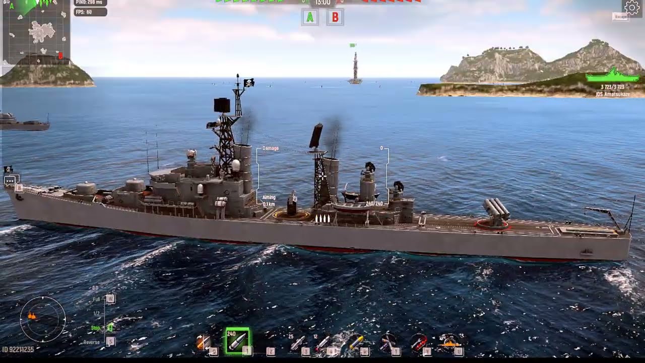 Road to India Rank #1 🇮🇳 | Force of Warships Gameplay 🚢