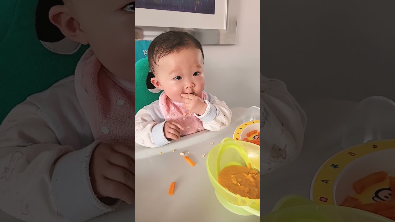 우리아기 열심히 먹어요♡ #bebe #아기 #육아소통 #해외맘 #creative #colombia #이유식