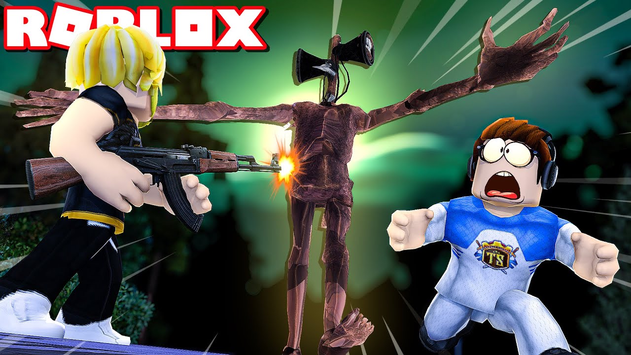 FLYGT!! DET SIREN HEAD MONSTRET!! :: Siren Head: Rebirth - Roblox Dansk
