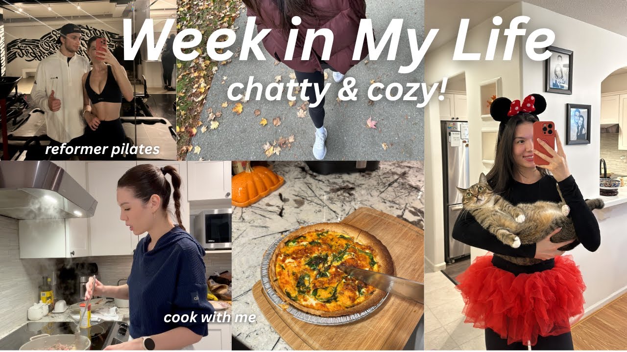 A few moments from my week! | taco night, pilates & cozy nights in