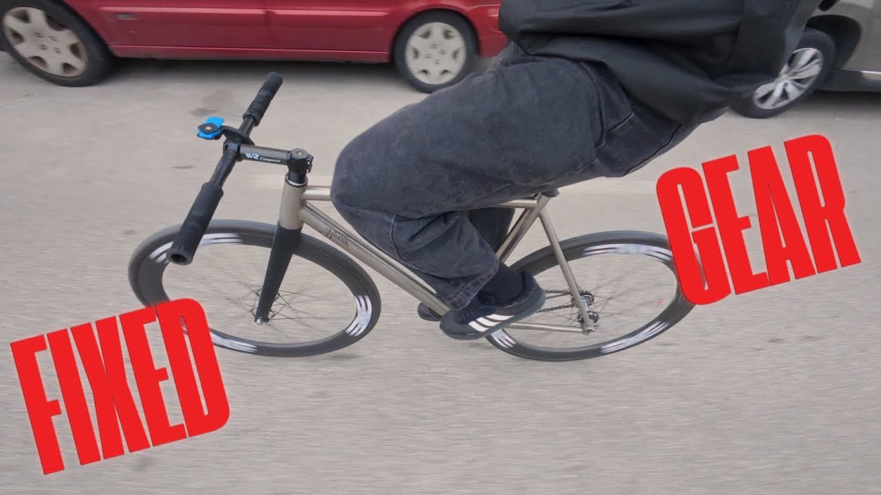 Brakeless Fixed Gear Ride in Skopje