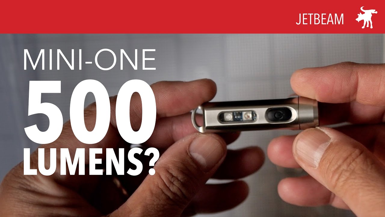Jetbeam Mini-One keychain EDC flashlight