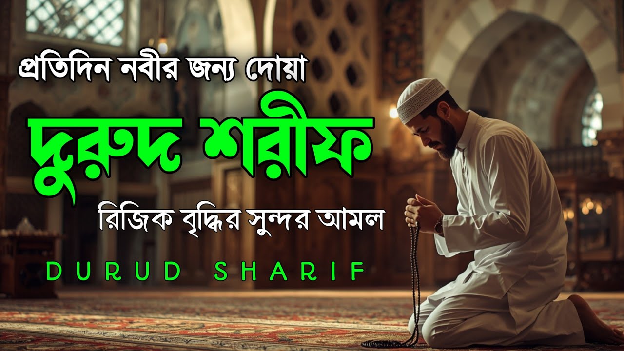 নবীর জন্য দোয়া দূরুদ শরীফ । Healing Recitation of Durood Sharif (Durood e Ibrahim) الصلاة على النبي