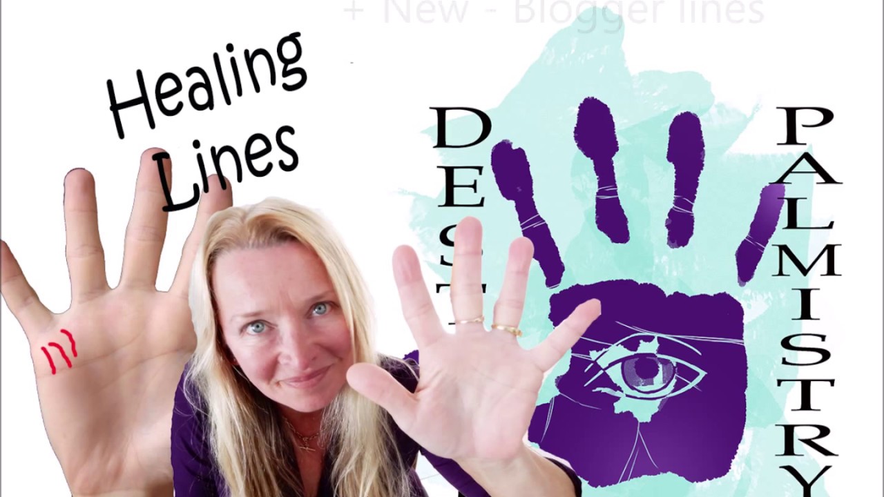 Healing lines in palmistry - Medical stigmata meaning by Sari Puhakka