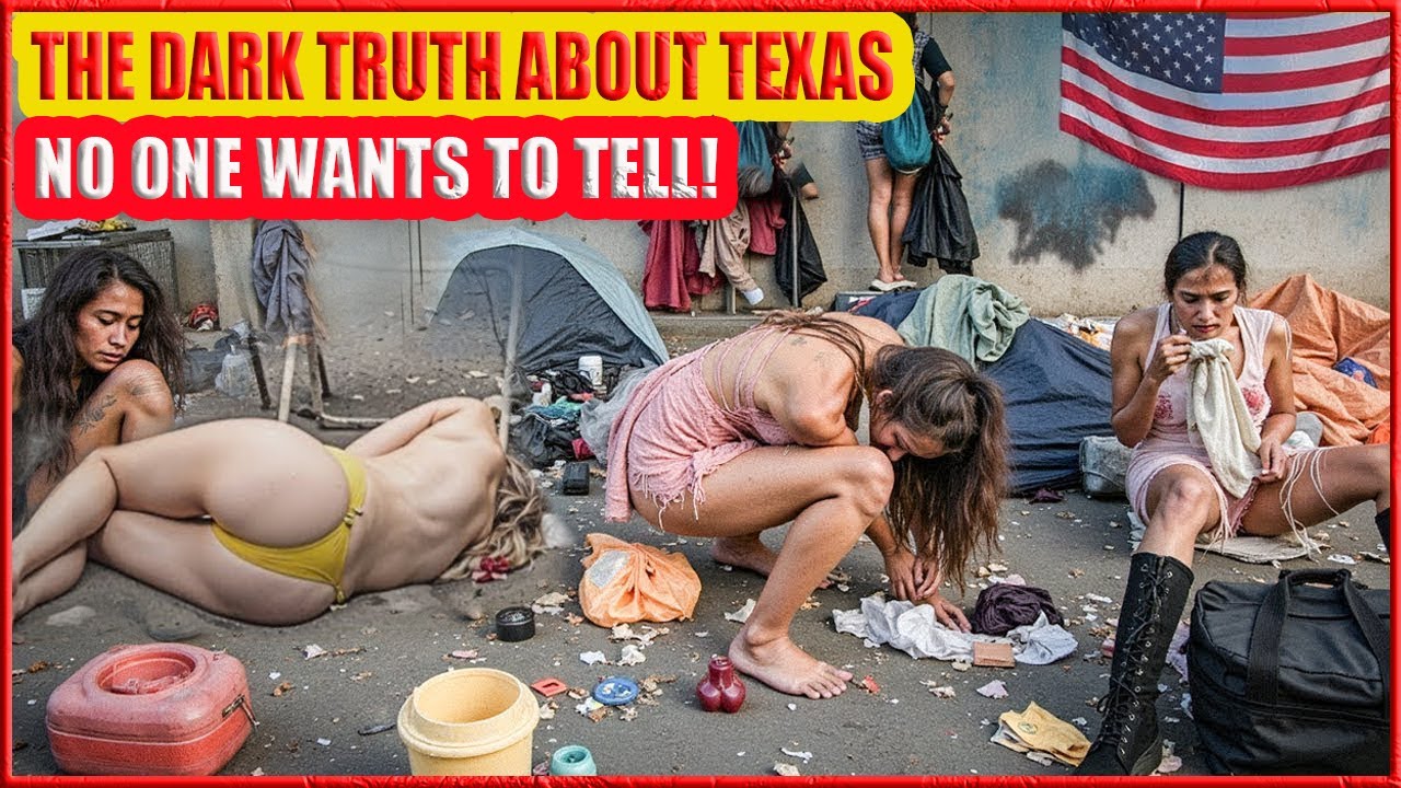 Texas’s HOMELESS HELL 2025: Raw Chaos, Drugs & Despair - Documentary