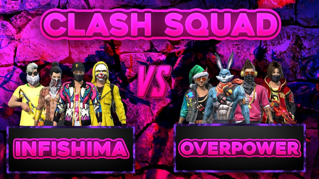 Overpower vs Infishima clash squad 😱 Free fire | White444, Jack, , Vincenzo ? vs Imad gan, Ninja