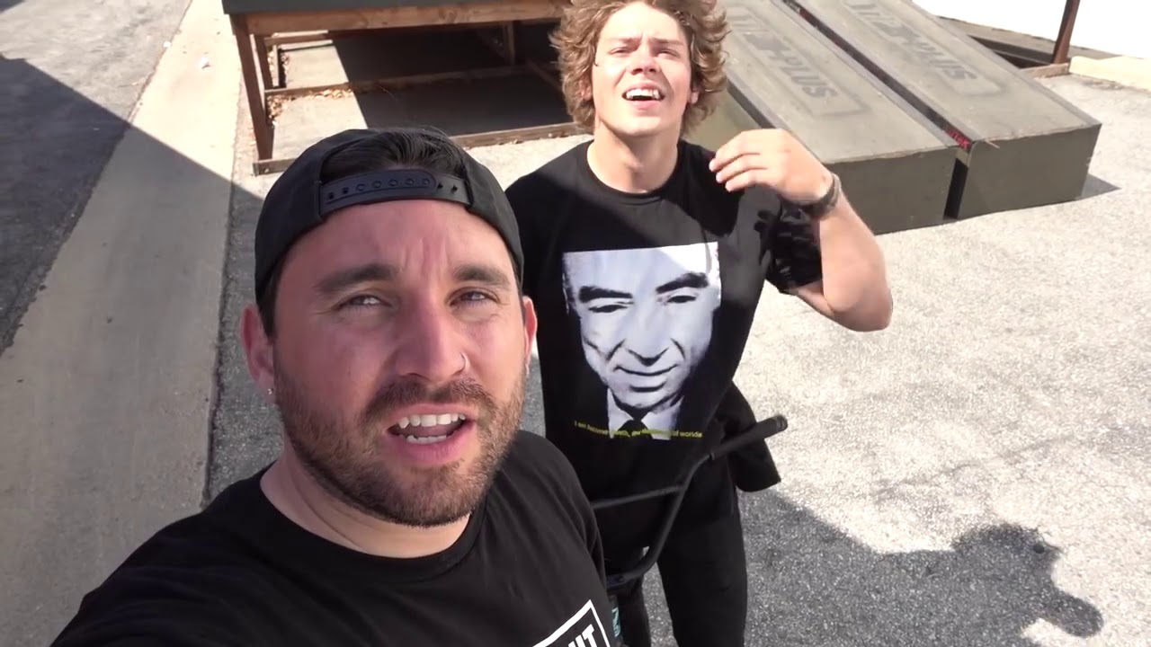 STEVIE CHURCHILL SHREDS HIS NEW BMX AT TIP PLUS