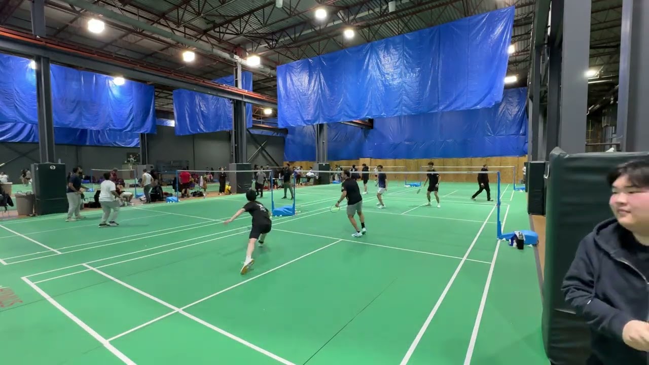 Horizon Badminton Tournament Final: Yifan/Hamza vs Alex/Brian Game 1