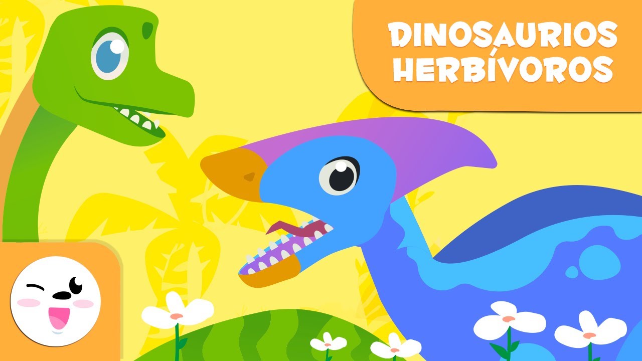 DINOSAURIOS para niños 🦕 Dinosaurios herbívoros 🦖 TRICERATOPS, DIPLODOCUS, ANKYLOSAURIO...