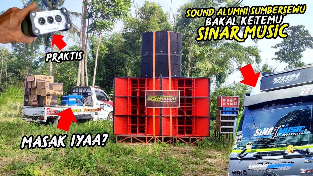 GENSET MINI BIKIN PANGLING! SINAR MUSIC AKAN KETEMU SOUND ALUMNI SUMBERSEWU BSK BONDOWOSO