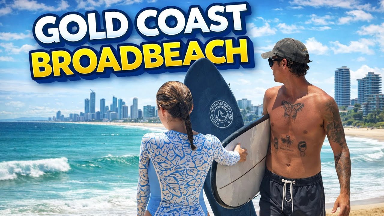 This is how our lap of Australia begins...GOLD COAST!