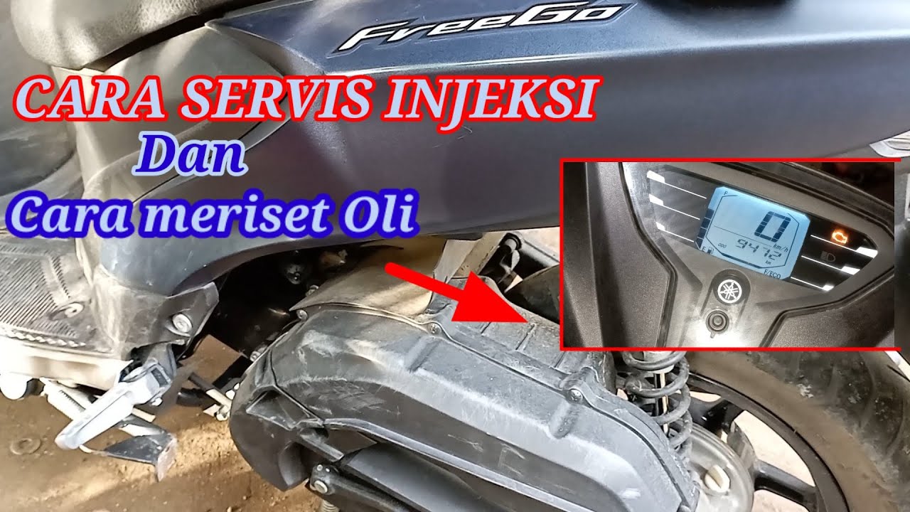Cara Service Injeksi Yamaha Freego