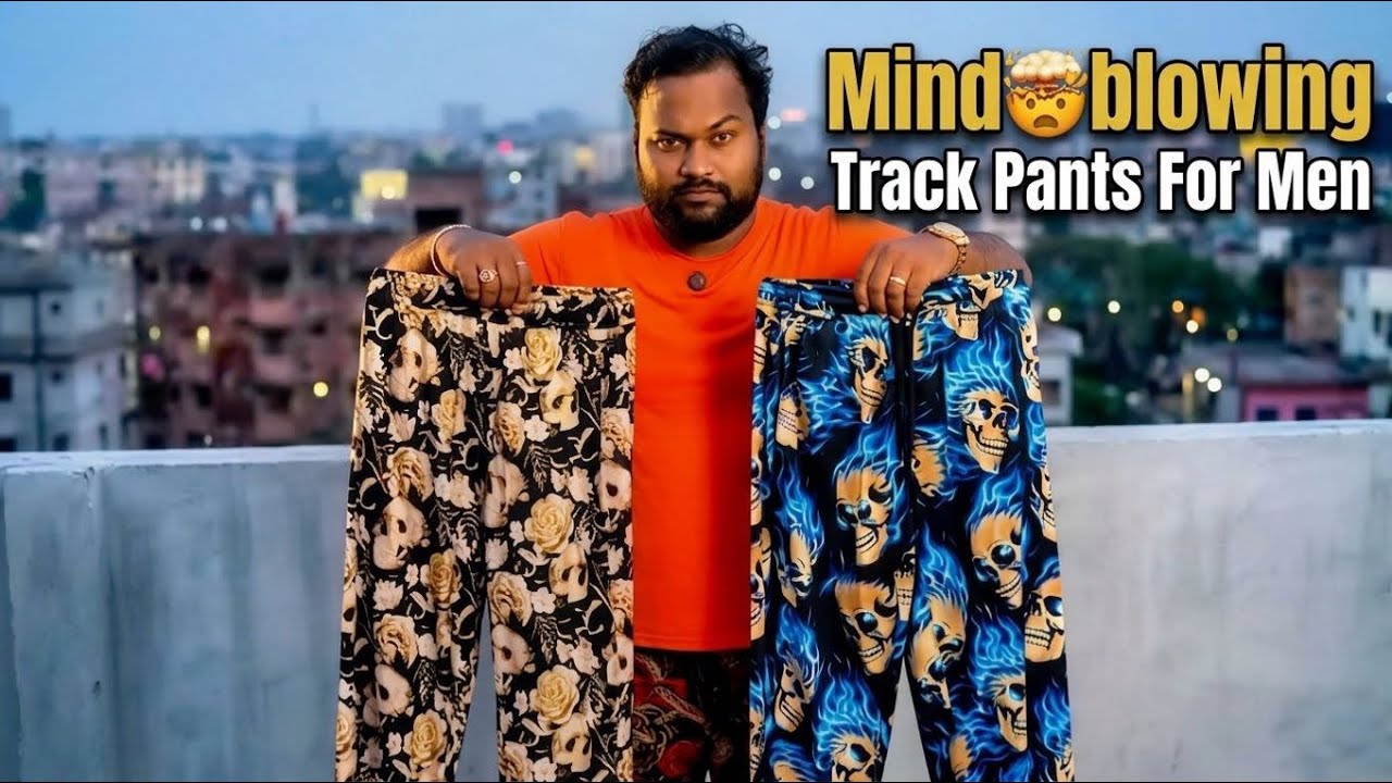 Mind🤯blowing Track Pants For Men |🔥Unboxing My New 3 Track Pants|Ultimate 🛍️Shopping time Silarvlogs