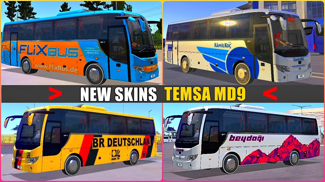 NEW Temsa MD9 SKINS Bus Simulator Ultimate