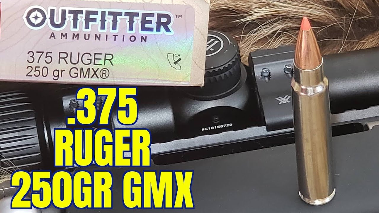 .375 Ruger Howa 1500 Hornady Outfitter 250gr GMX Review