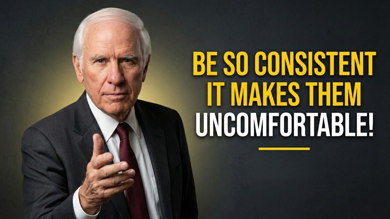 STAY CONSISTENT UNTIL IT TERRIFIES YOUR DOUBTERS | Jim Rohn Motivation