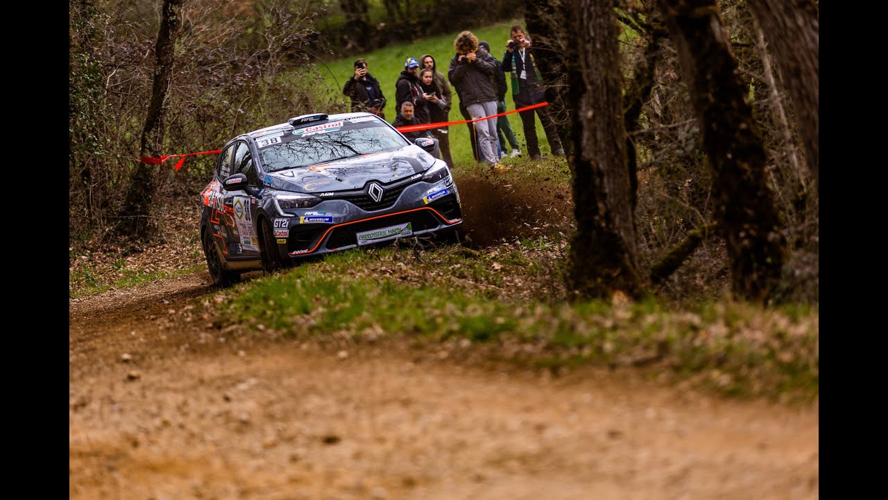 Onboard Clio Trophy France Terre - Rallye Terre des Causses 2023